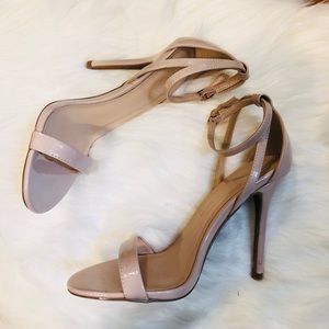Light tan strappy heels